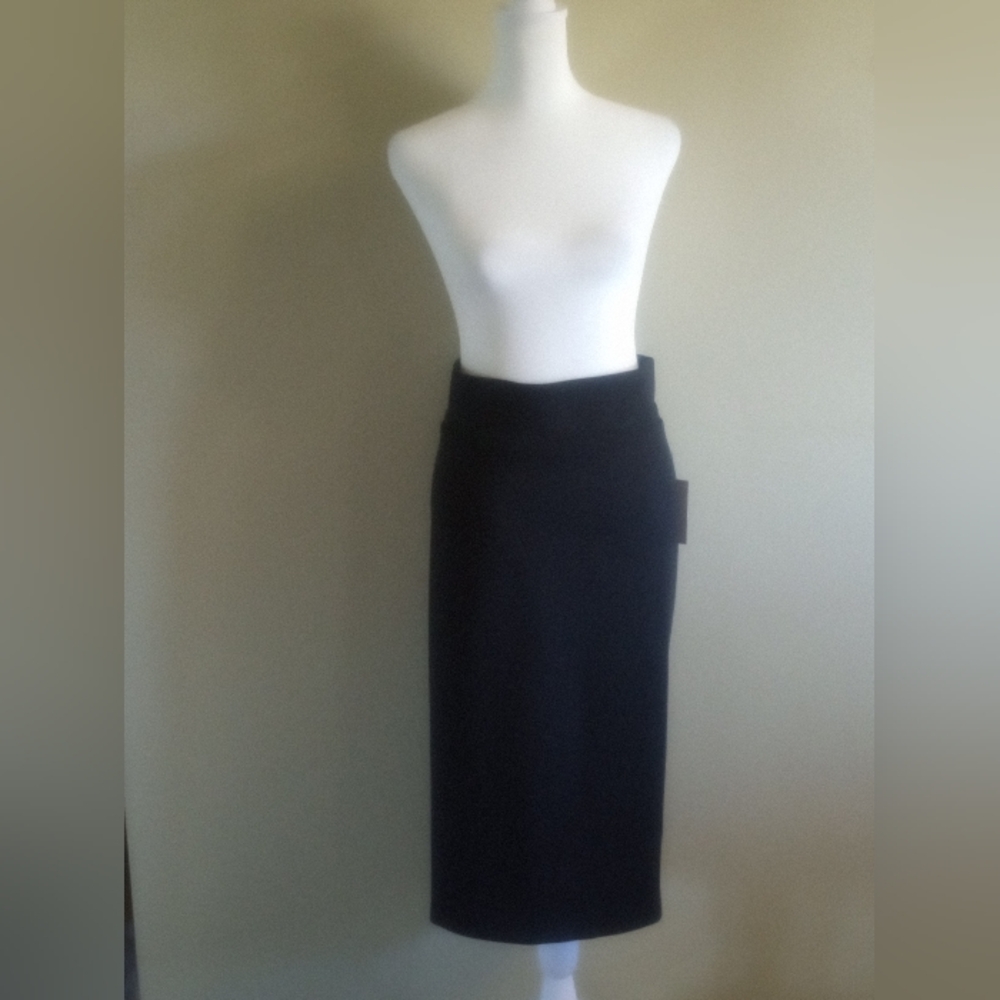 Eloquii Black Scuba skirt size 16